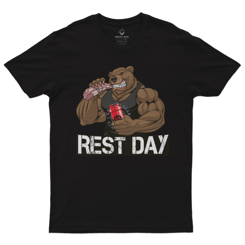 Pánské tričko Rest day - Velikost: XL
