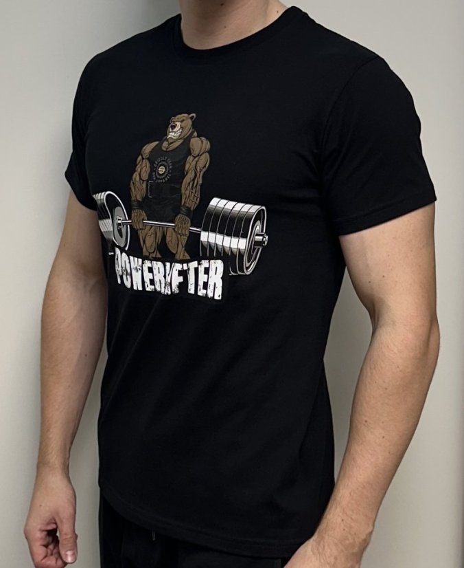 Pánské tričko Powerlifter - Velikost: S