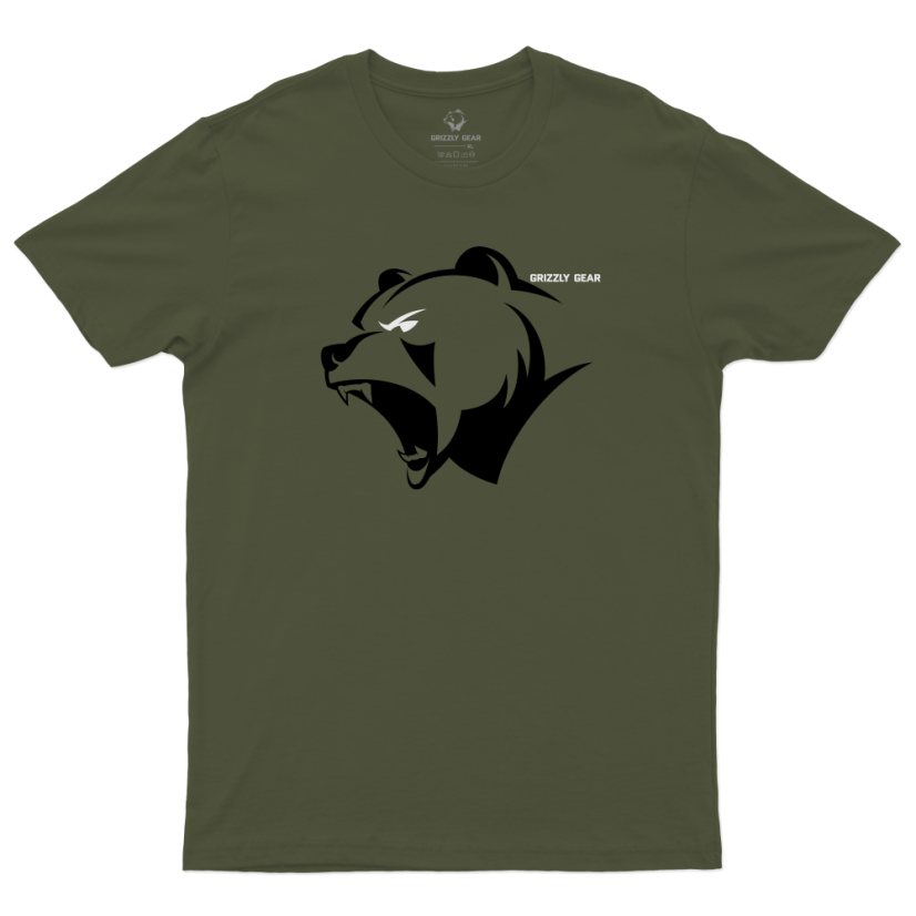 Pánské tričko G3 v2 - khaki - Velikost: S