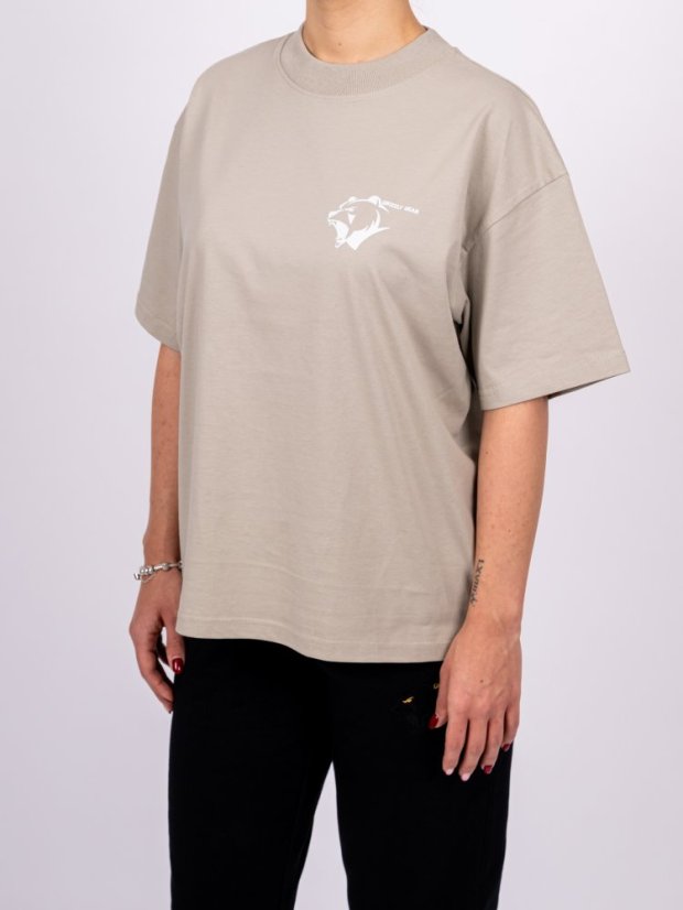 Dámské oversize tričko G1M stone - Velikost: XS