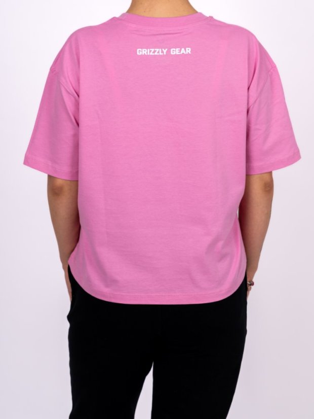 Dámské boxy tričko G1M bubble pink - Velikost: XS