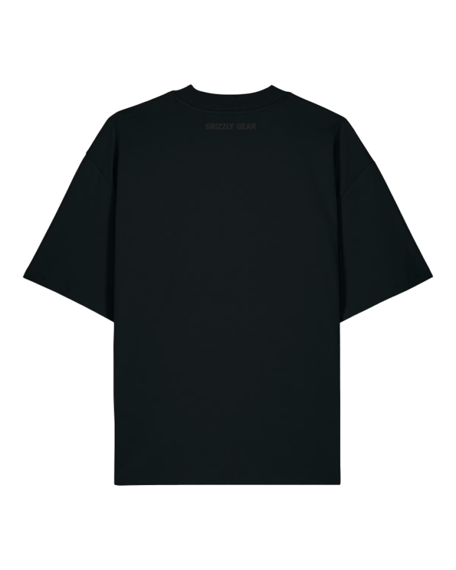 Pánské tričko G3 černé Oversize Fit - Velikost: 2XL