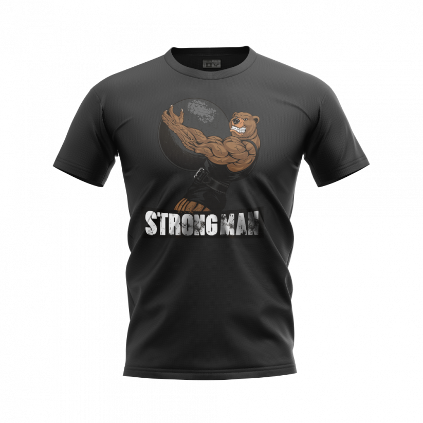 Pánské tričko Strongman - Velikost: 3XL