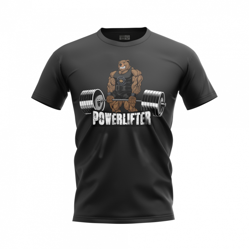 Pánské tričko Powerlifter - Velikost: 2XL