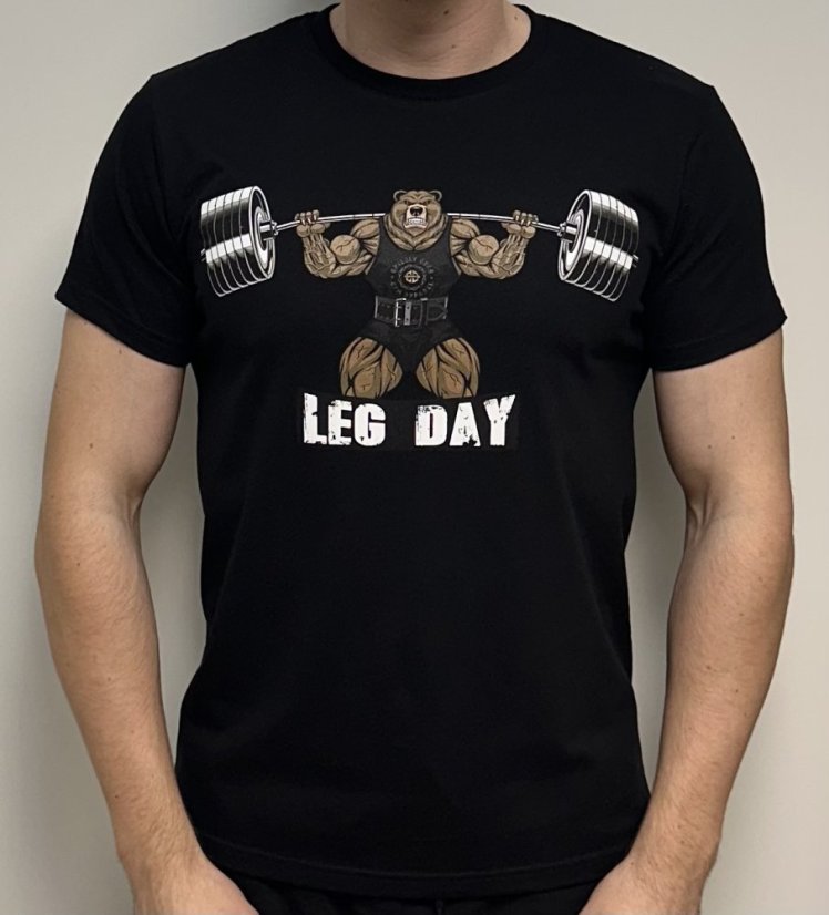 Pánské tričko Leg day - Velikost: 3XL