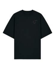 Pánské tričko G1M černé Oversize Fit