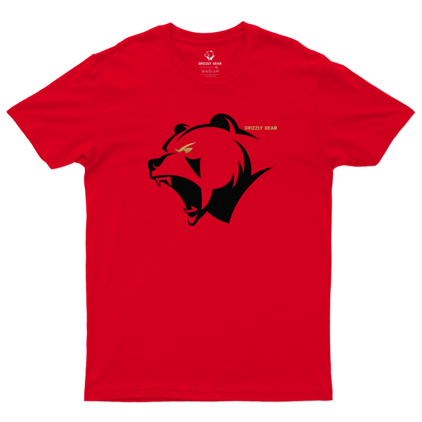 Pánské tričko G3 v2 - červené - Velikost: 3XL