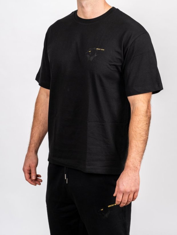 Pánské tričko G1M černé Loose Fit - Velikost: L