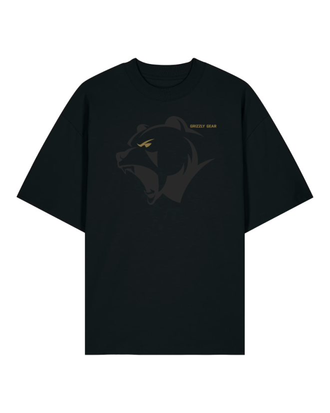 Pánské tričko G3 černé Oversize Fit - Velikost: 2XL