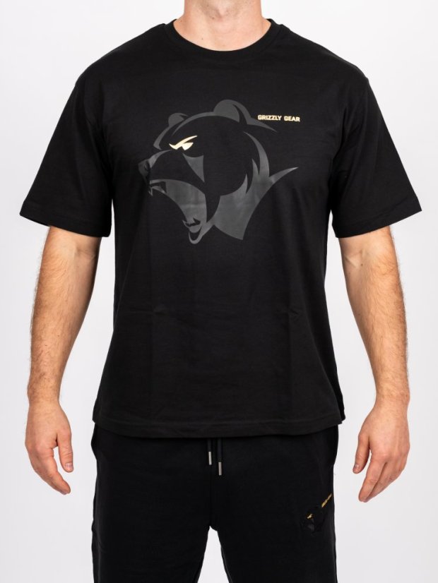 Pánské tričko G3 černé Loose Fit - Velikost: S