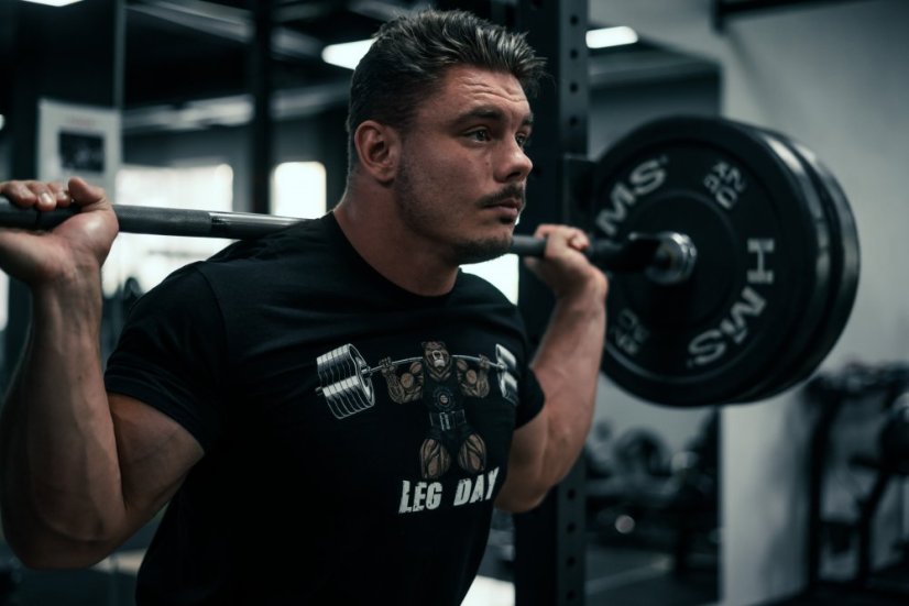 Pánské tričko Leg day - Velikost: 3XL