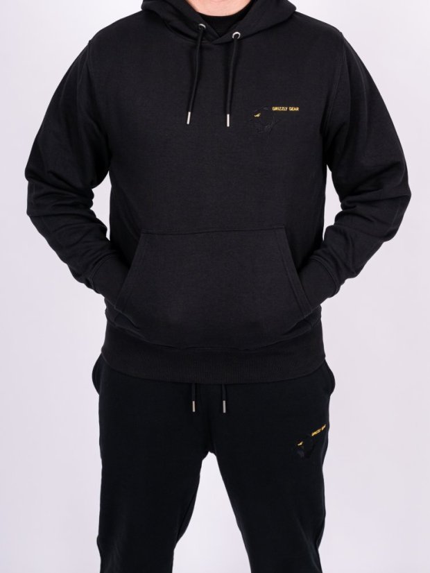 Pánská mikina G1M černá Regular Fit - Velikost: L