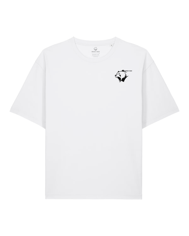 Pánské tričko G1M bílé Loose Fit - Velikost: 2XL