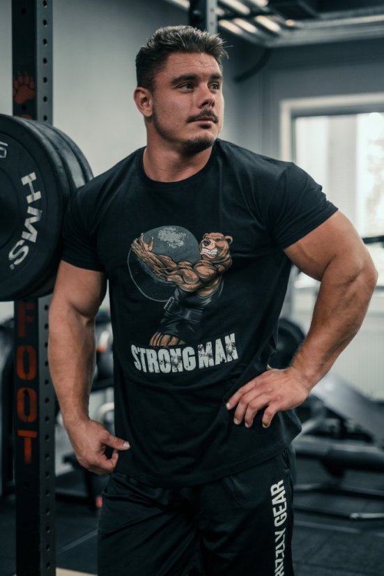 Pánské tričko Strongman - Velikost: L
