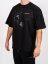 Pánské tričko G3 černé Oversize Fit - Velikost: 2XL