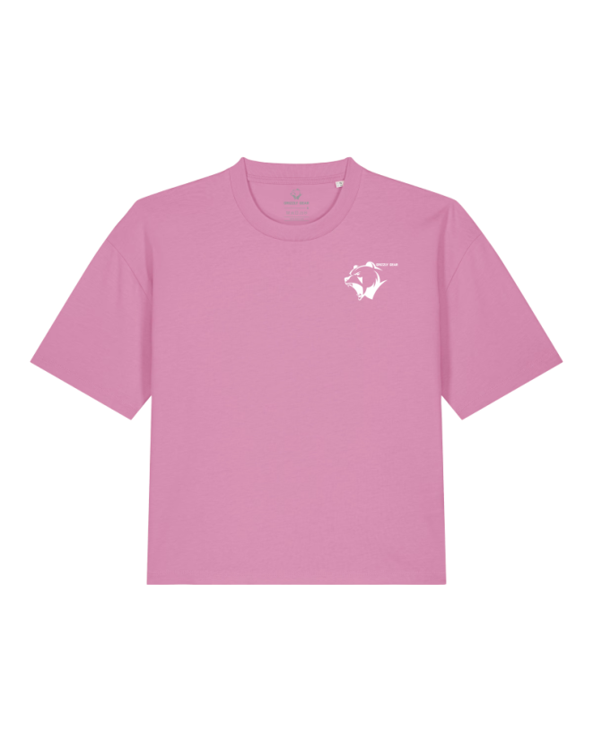 Dámské boxy tričko G1M bubble pink - Velikost: XS