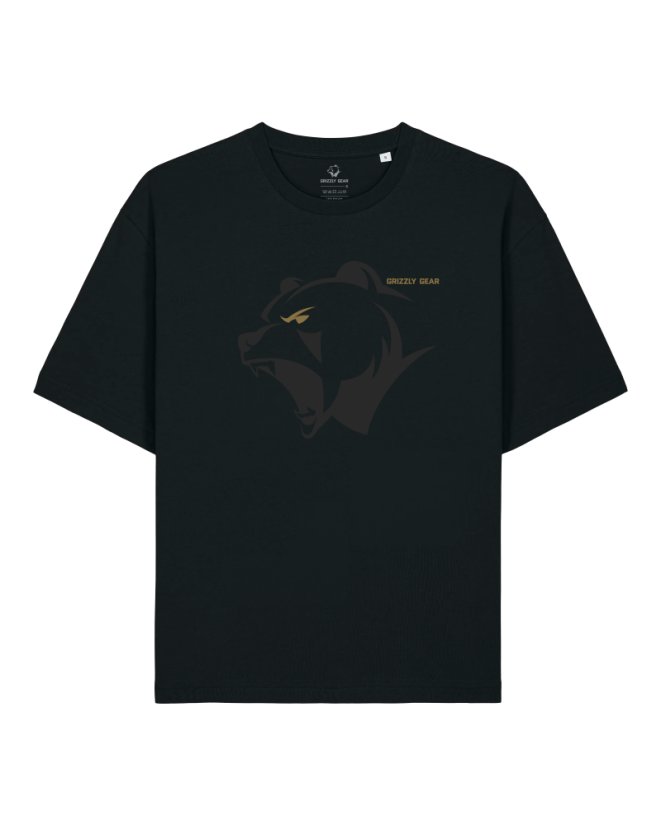 Pánské tričko G3 černé Loose Fit - Velikost: S