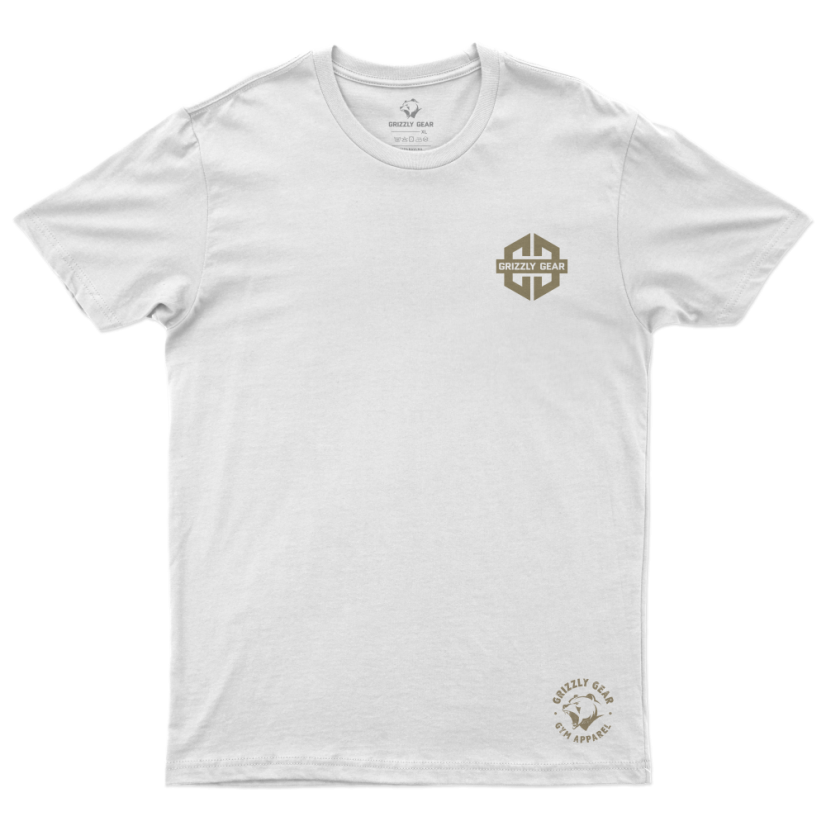 Pánské tričko GR1 - bílé - Velikost: 3XL