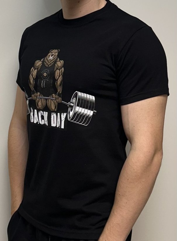 Pánské tričko Back day - Velikost: 5XL