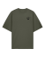 Pánské tričko G1M khaki Oversize Fit - Velikost: 2XL