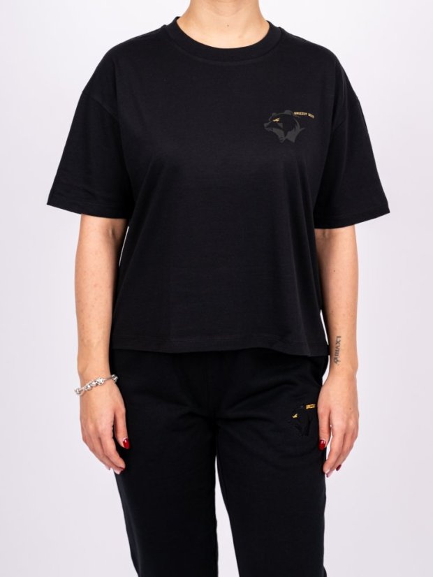 Dámské boxy tričko G1M černé - Velikost: XS