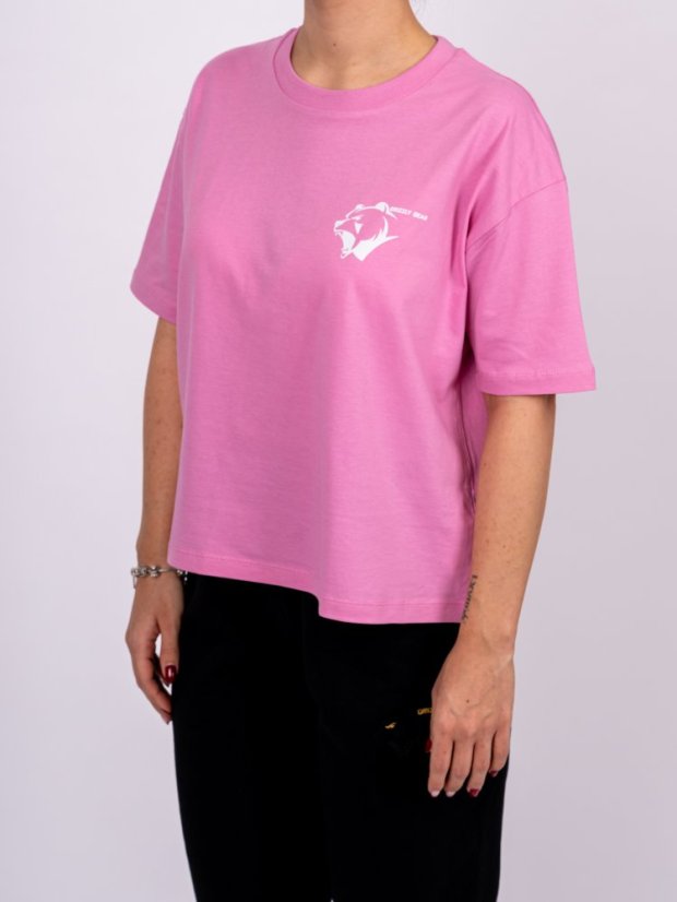 Dámské boxy tričko G1M bubble pink - Velikost: L